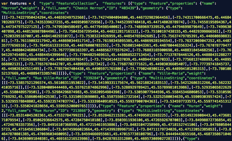 toponymy geojson