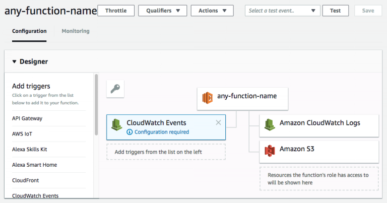 aws lambda webscraper